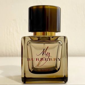 Empty Burberry Bottle